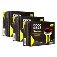 Coconara Quick Light Charcoal 40mm 10ct